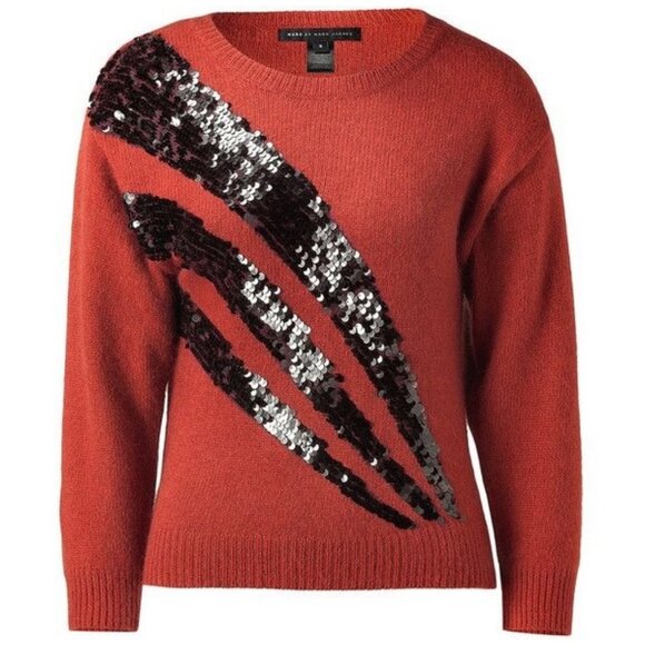 Marc by Marc Jacobs Quad Sequin Sweater ASO Serena Van Der Woodsen - Picture 5 of 12